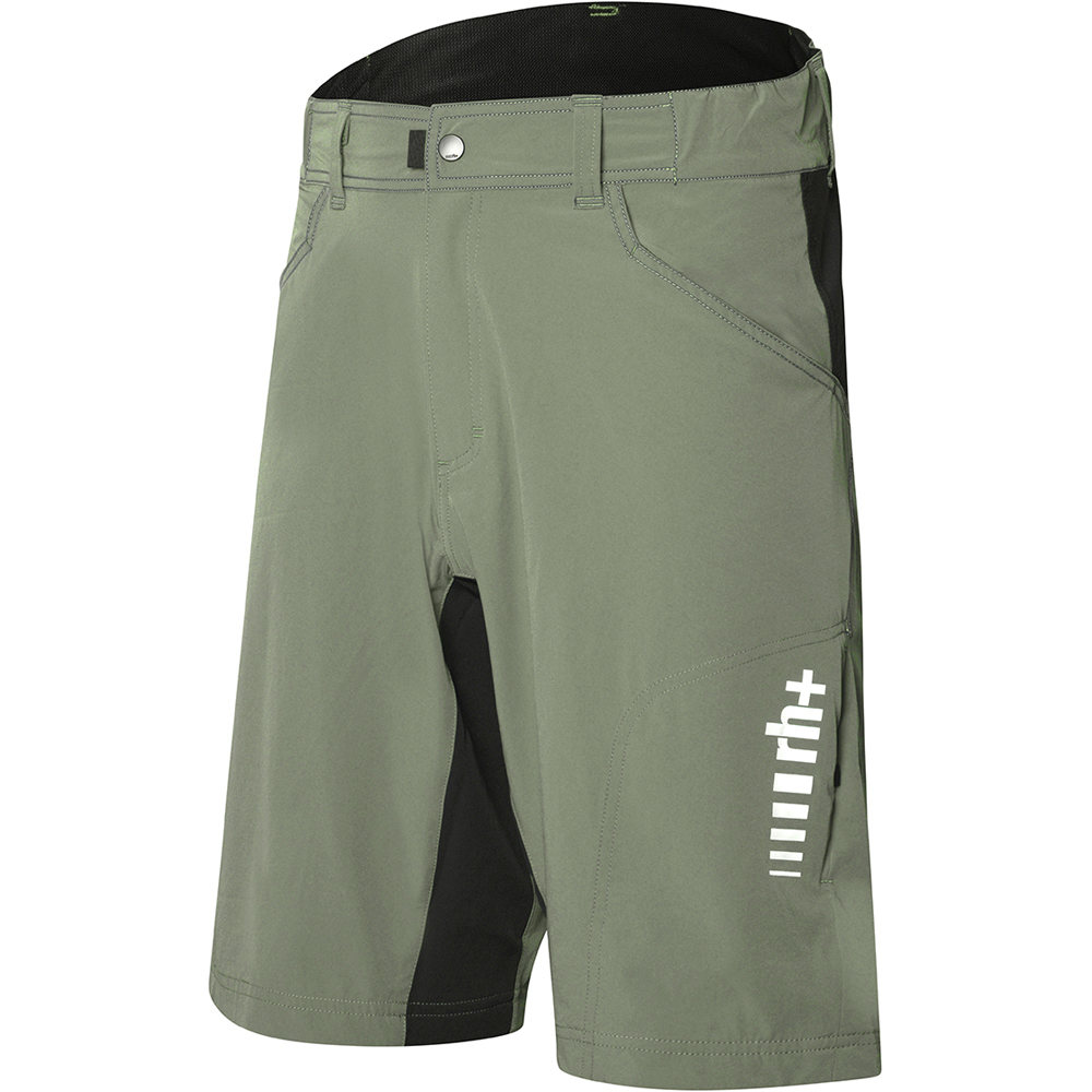 Rh+ pantalón corto ciclismo hombre MTB Short vista detalle