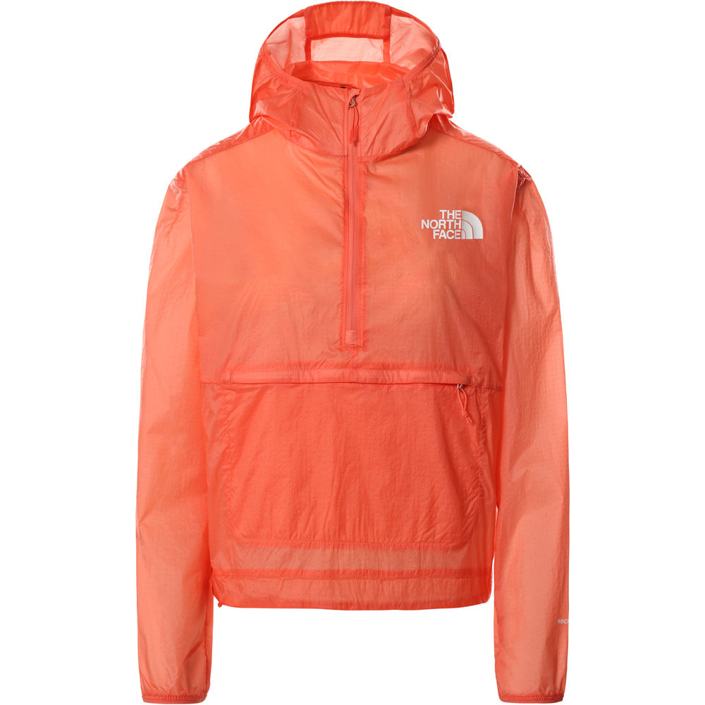 The North Face CHAQUETA TRAIL RUNNING MUJER W WINDY PEAK ANORAK vista frontal