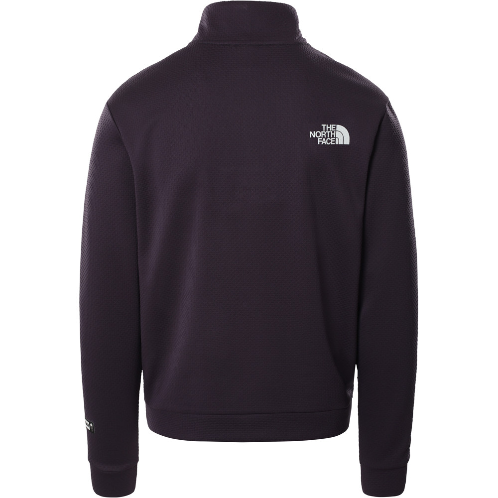 The North Face Sudaderas Montaña Hombre M MA 1/4 ZIP vista trasera