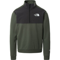 The North Face Sudaderas Montaña Hombre M MA 1/4 ZIP vista frontal