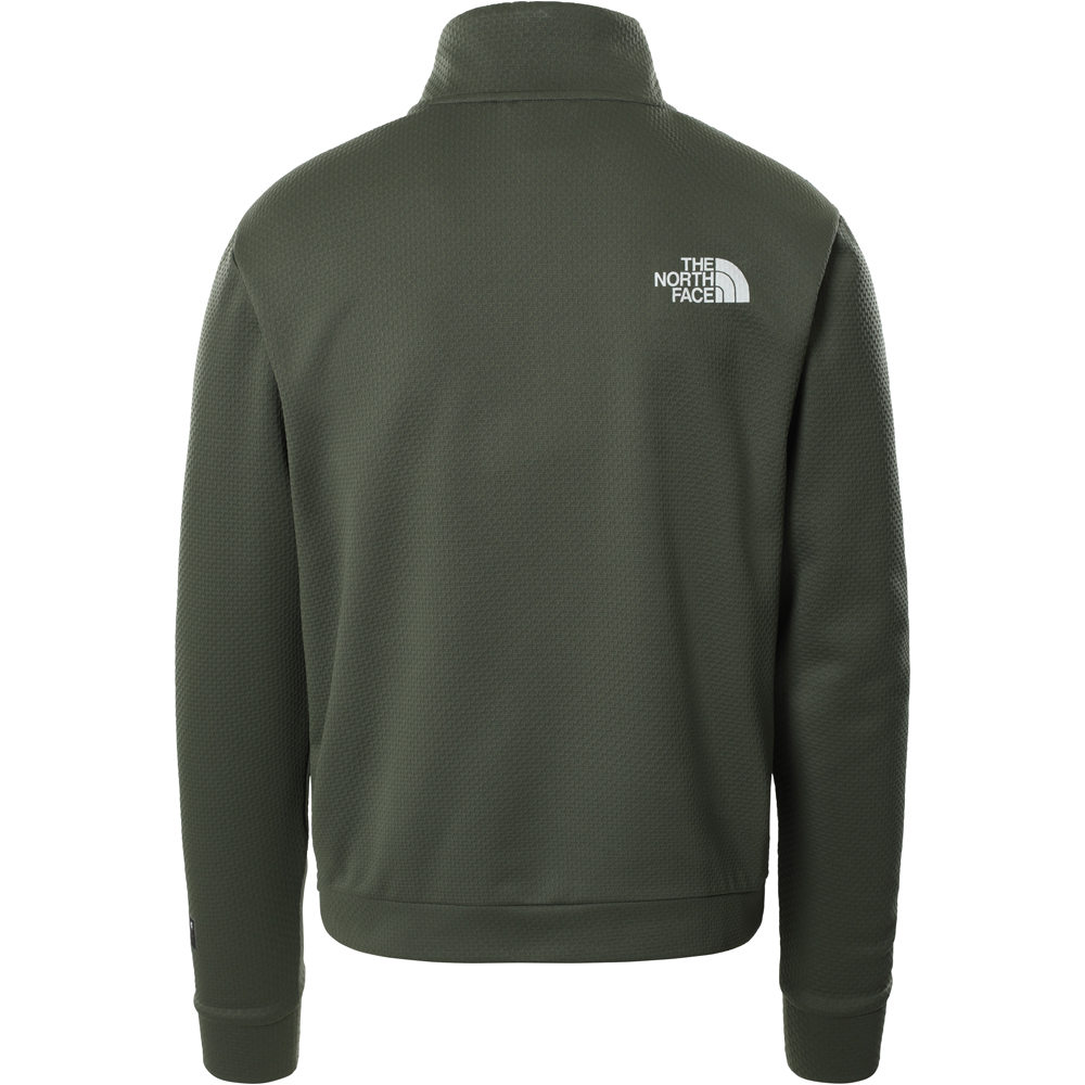 The North Face Sudaderas Montaña Hombre M MA 1/4 ZIP vista trasera