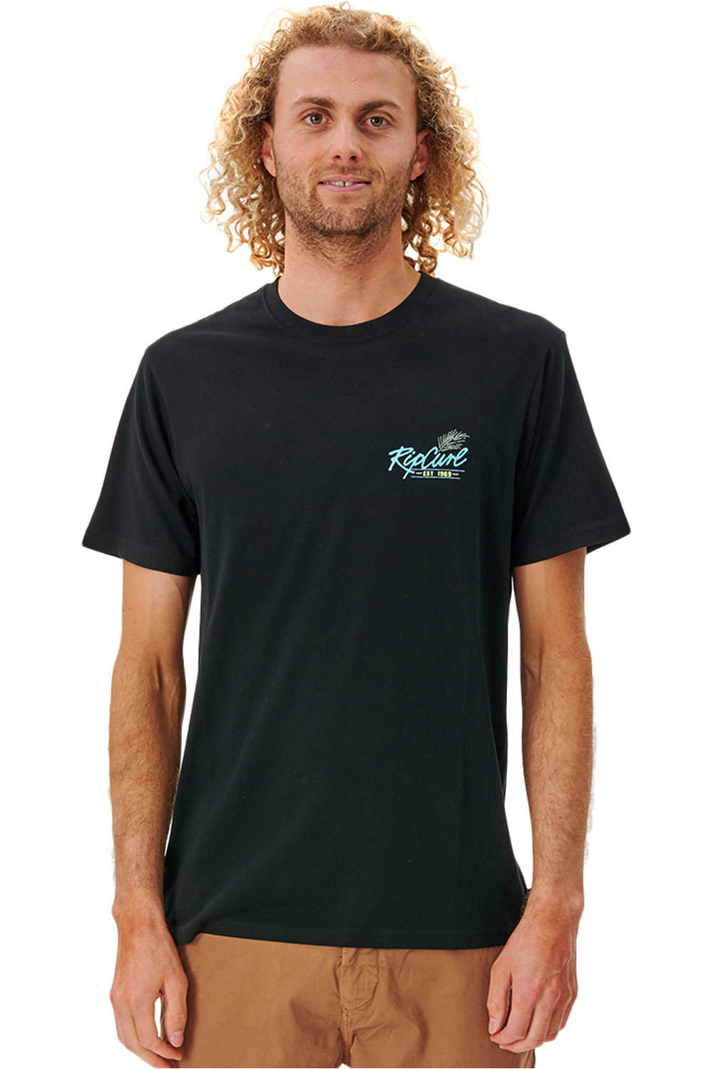 Rip Curl camiseta manga corta hombre PLAYA VIBRATIONS TEE vista frontal