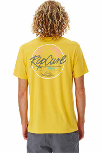 Rip Curl camiseta manga corta hombre PLAYA VIBRATIONS TEE vista trasera