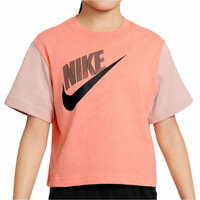 Nike camiseta manga corta niña G NSW TEE ESSNTL BOXY TEE DNC 03