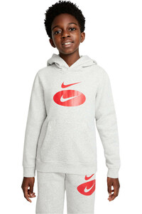 Nike sudadera niño B NSW CORE HBR PO HOODY vista frontal