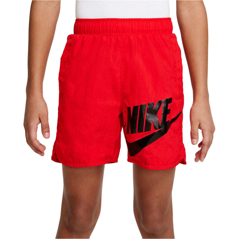 Nike bermuda niño B NSW WOVEN HBR SHORT vista frontal
