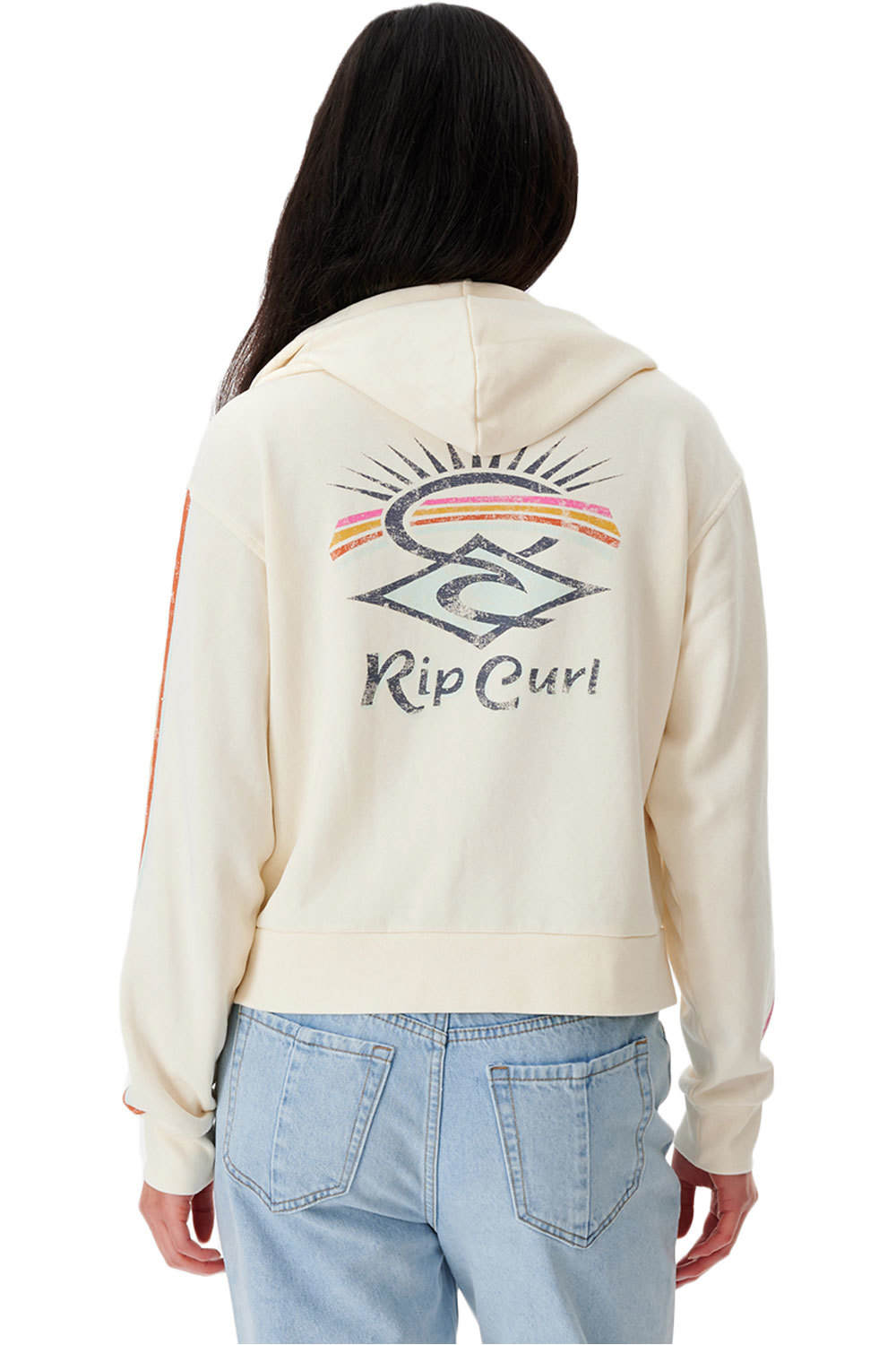 Rip Curl sudadera mujer ARCHIVE ZIP THROUGH vista trasera