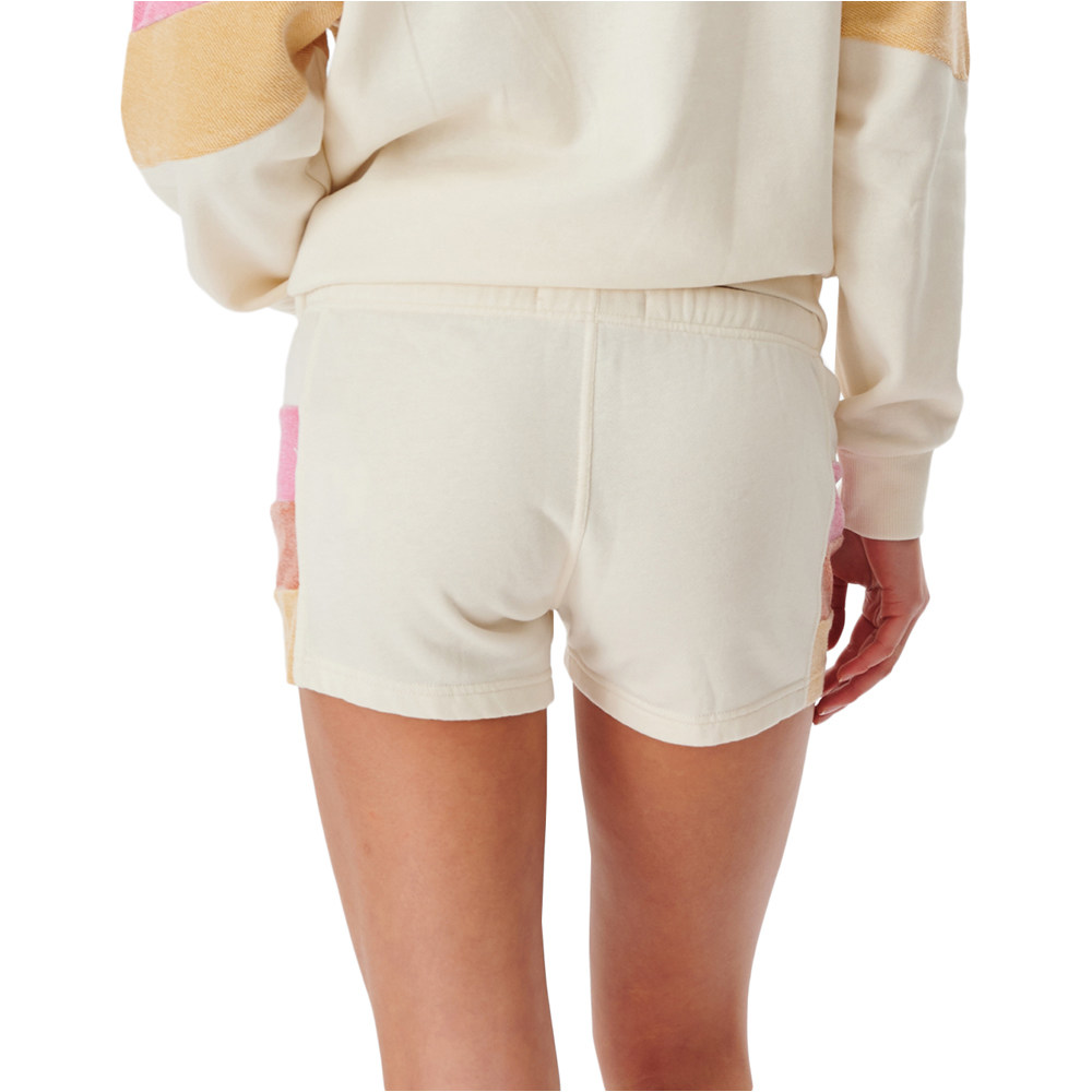 Rip Curl bermuda mujer HEAT WAVE FLEECE SHORT vista trasera