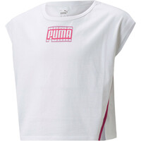 Puma camiseta manga corta niña ALPHA STYLE TEE G vista frontal