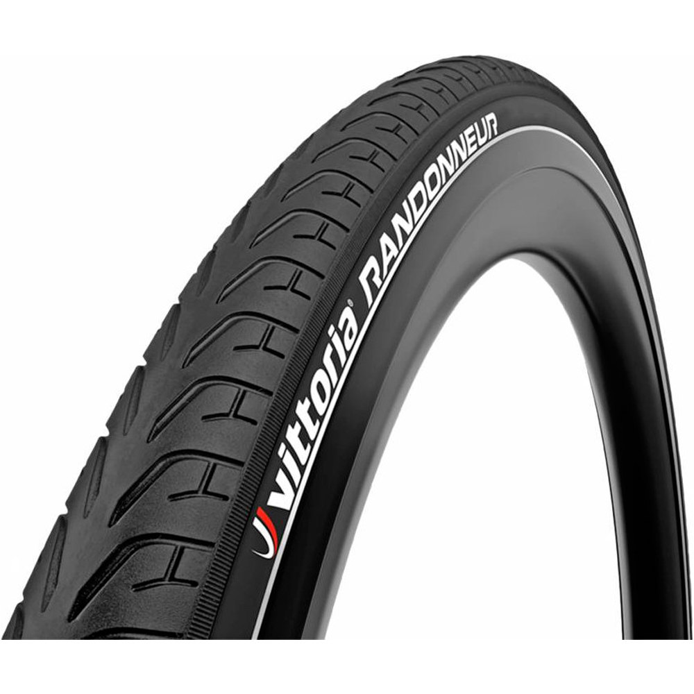 Vittoria cubiertas bicicleta paseo Randonneur 42-622 rigid D refl vista frontal