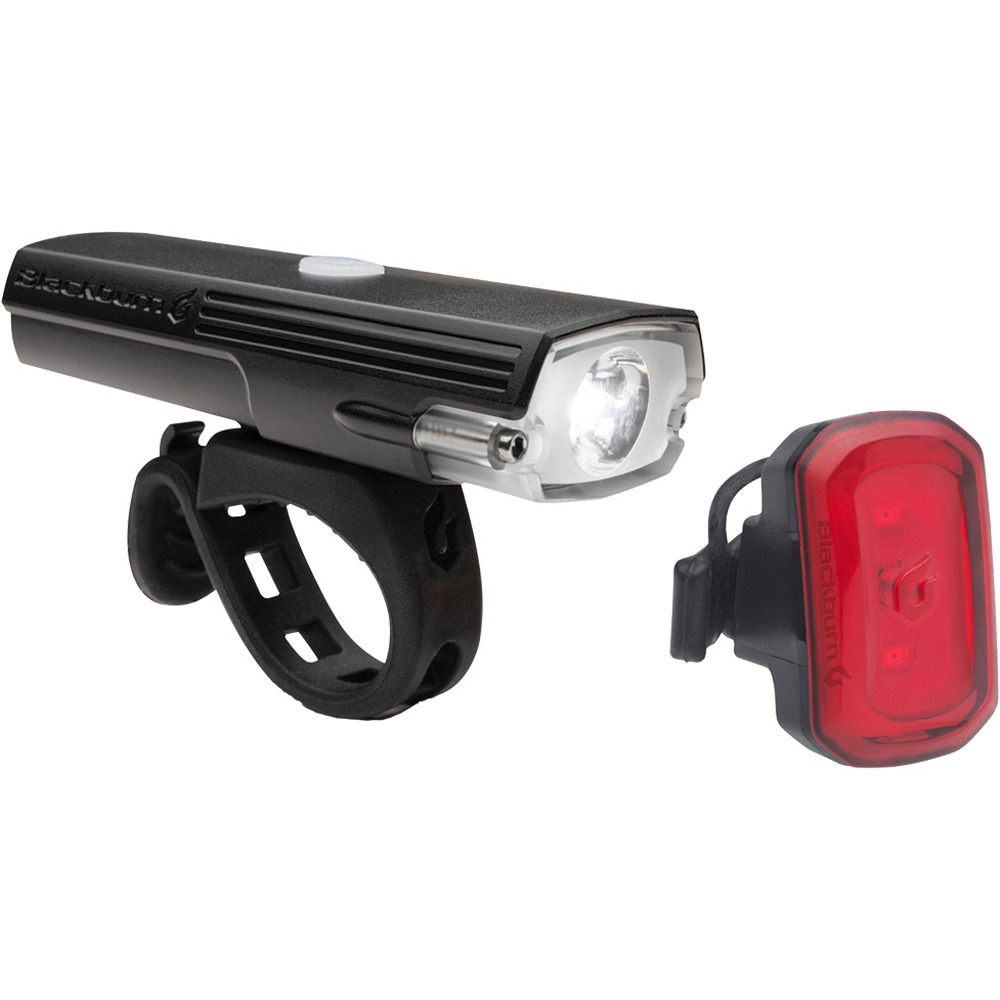 Blackburn kit luces bicicleta DAYBLAZER 550+Click USB vista frontal