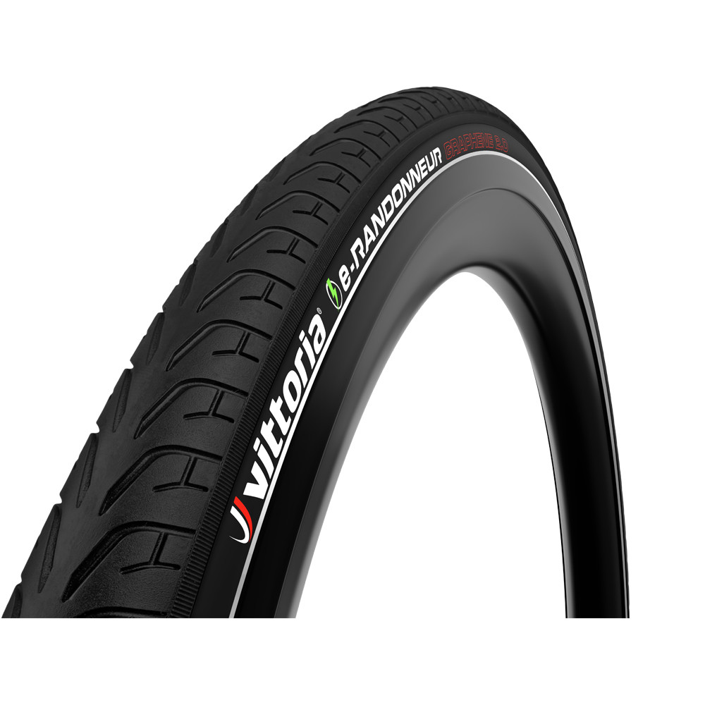 Bicicleta de paseo Vittoria e-randonneur 42-622 rigid full refl g20 cubiertas