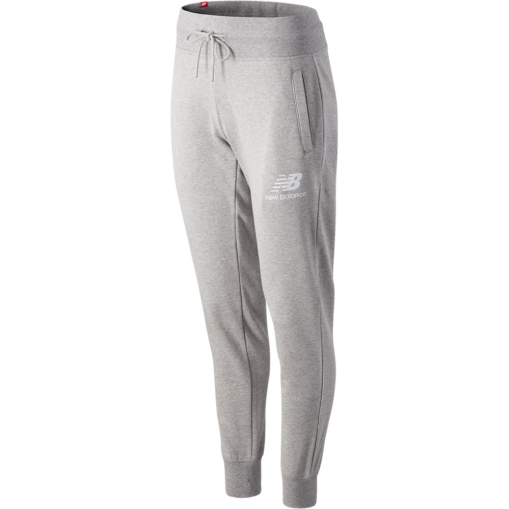 New Balance pantalón mujer NB ESSENTIALS STACKED LOGO SWEATPANT 03