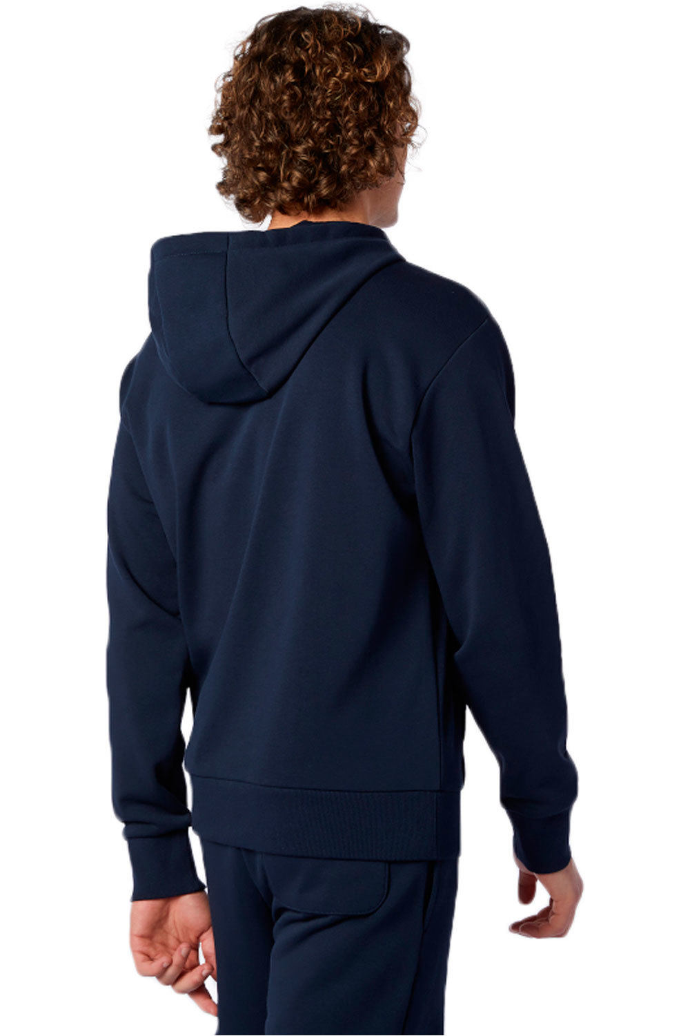 New Balance sudadera hombre NB Essentials Athletic Club Hoodie vista trasera