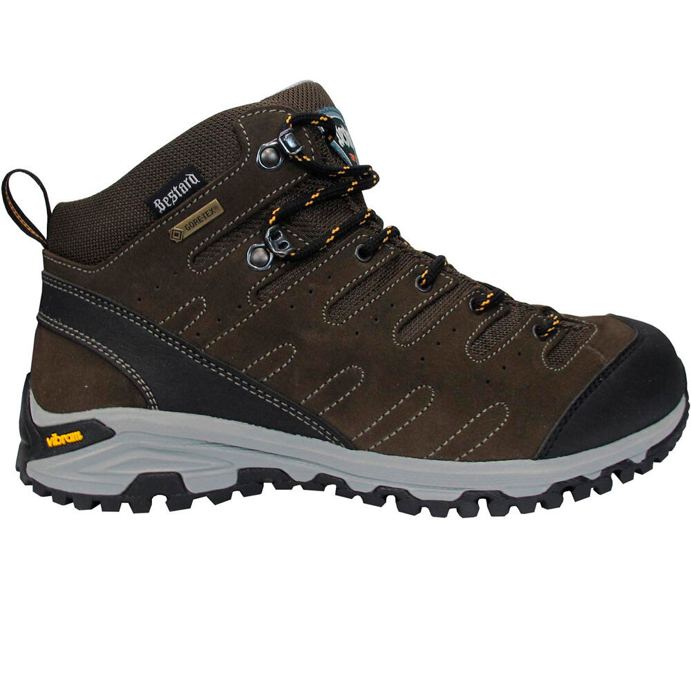 Travessa bota trekking hombre Marron (40)