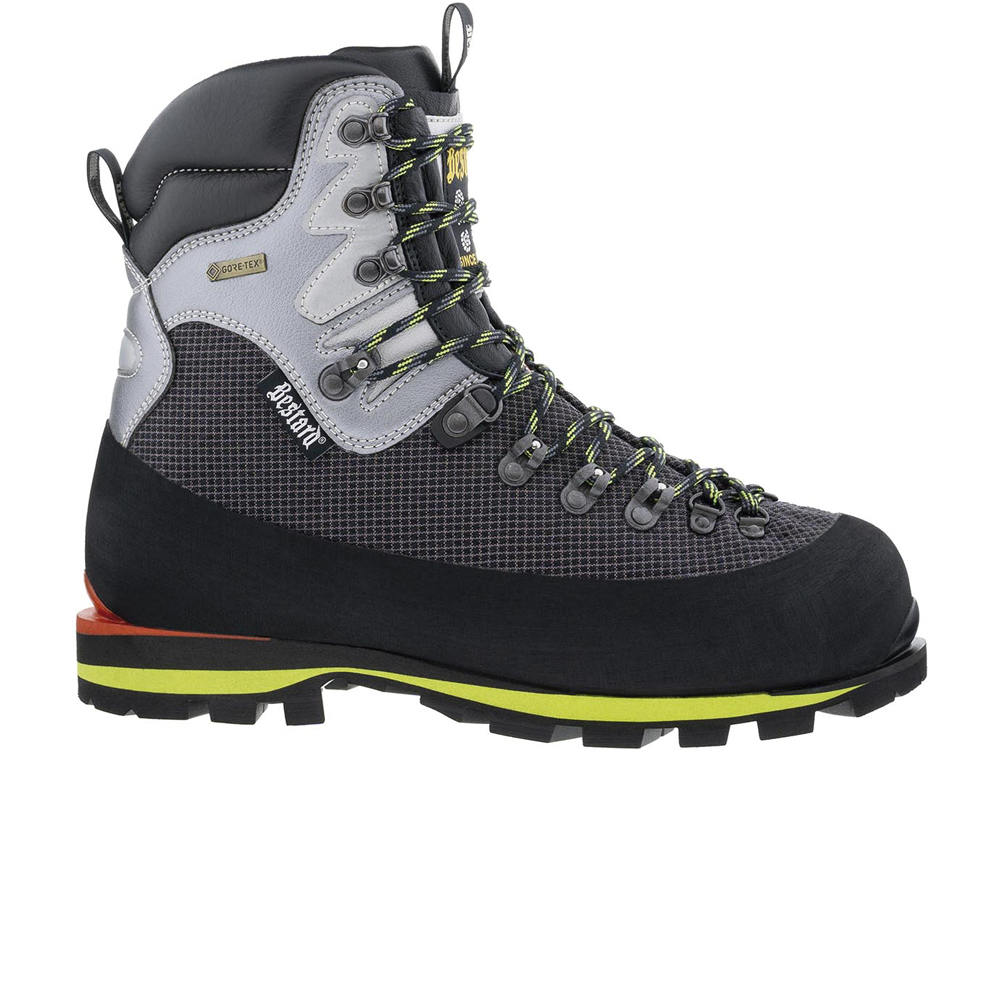 Fitzroy bota montaña cuero hombre Negro (42)