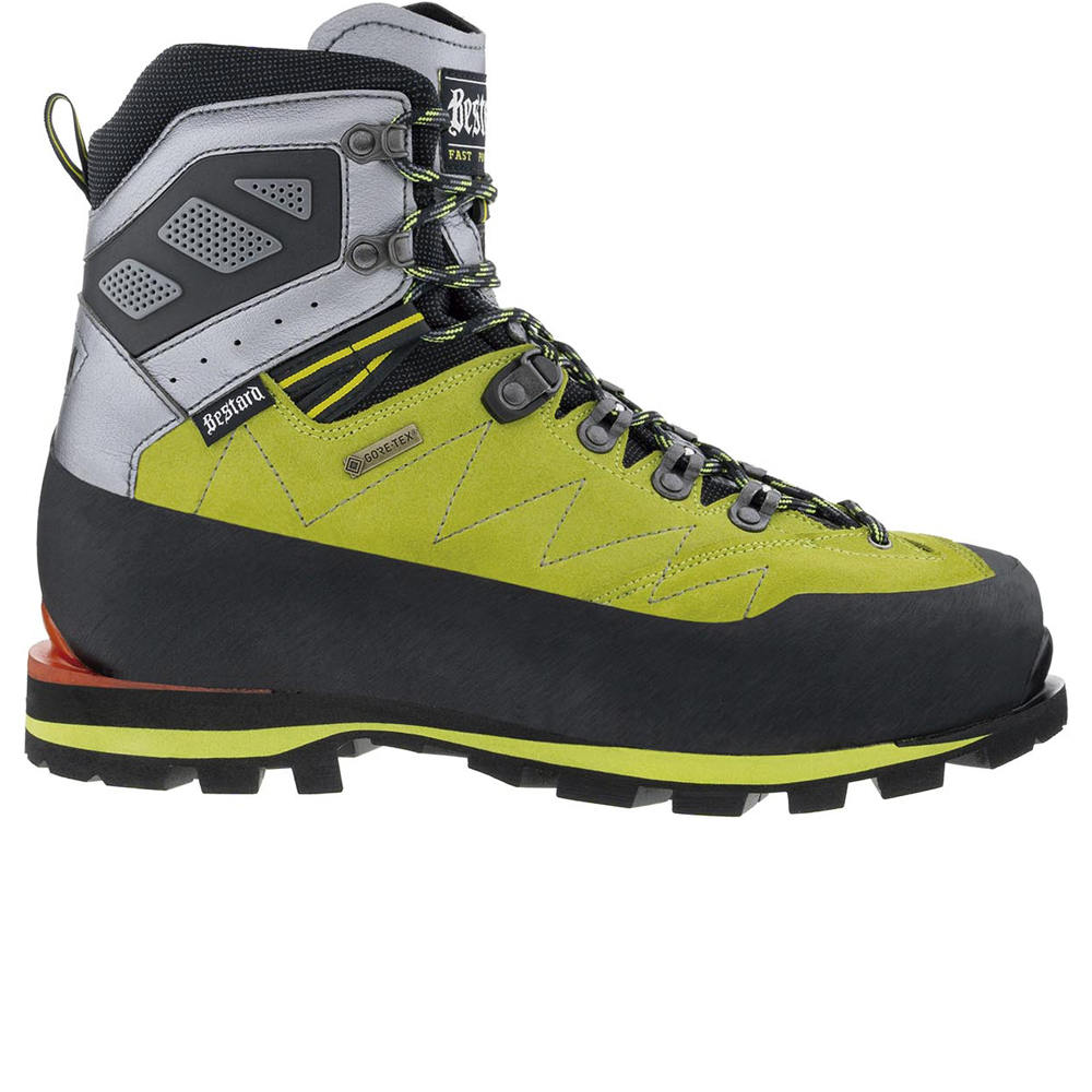 Mont blanc ff bota montaña cuero hombre Verde (41 1/2)