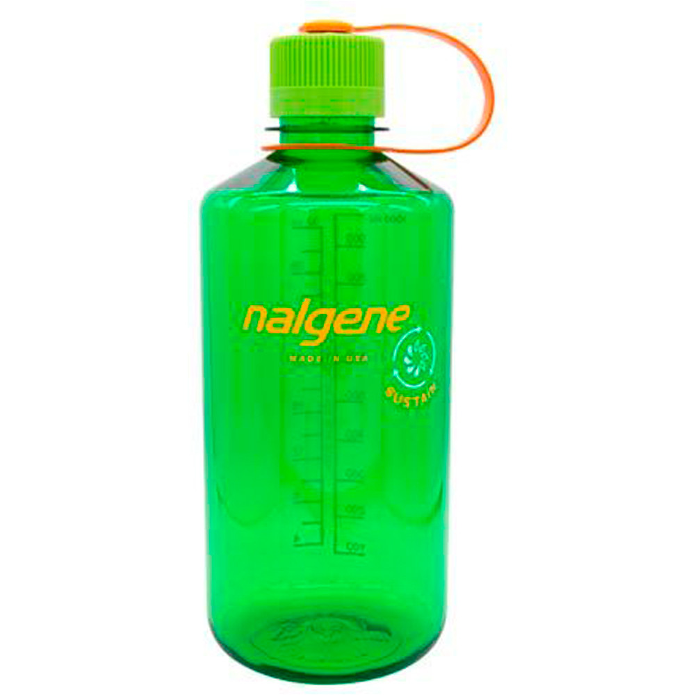 Nalgene cantimplora Bidn boca estrecha SUSTAIN 1L vista frontal