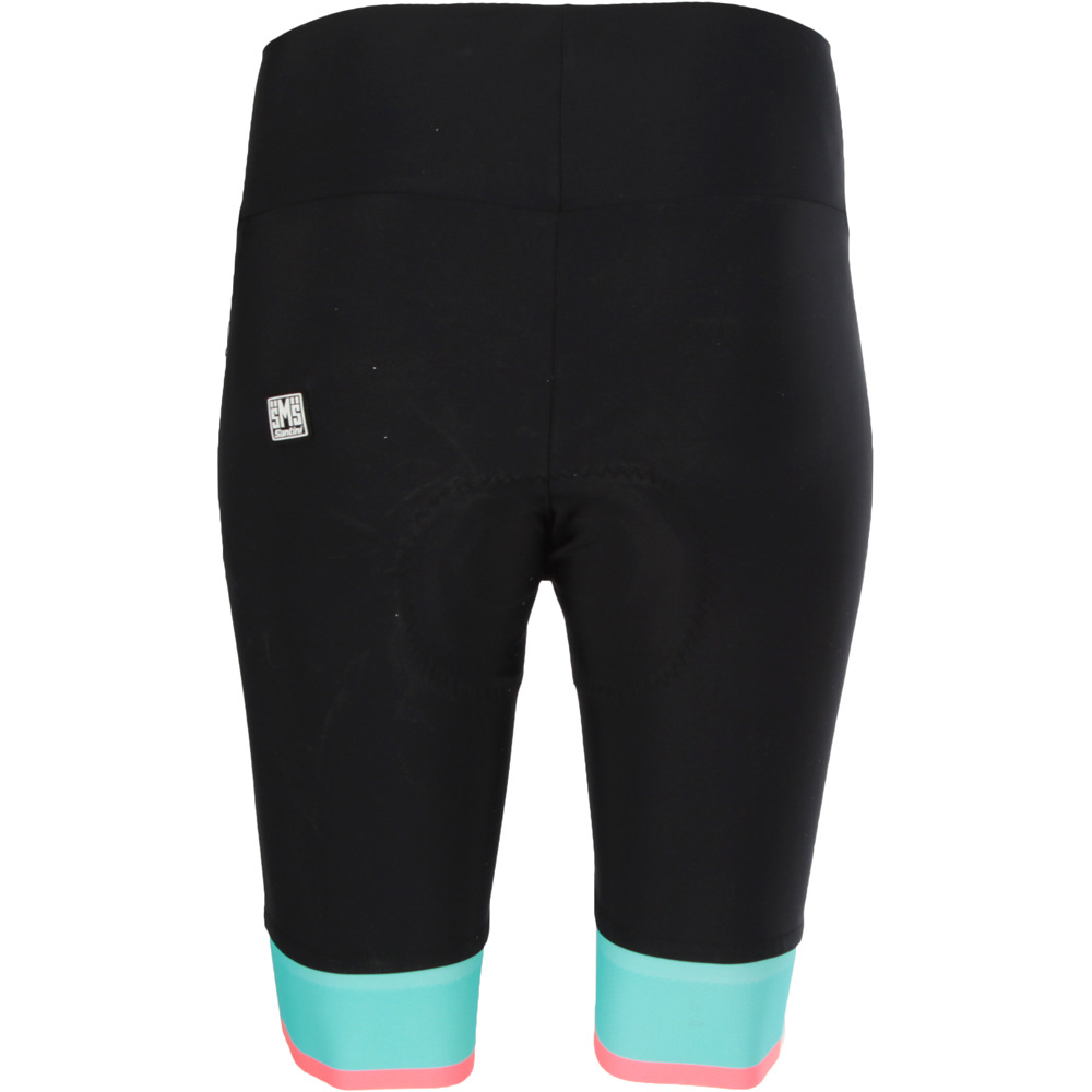 Santini culotte corto mujer GIADA LUX - SHORTS FOR LADY vista trasera