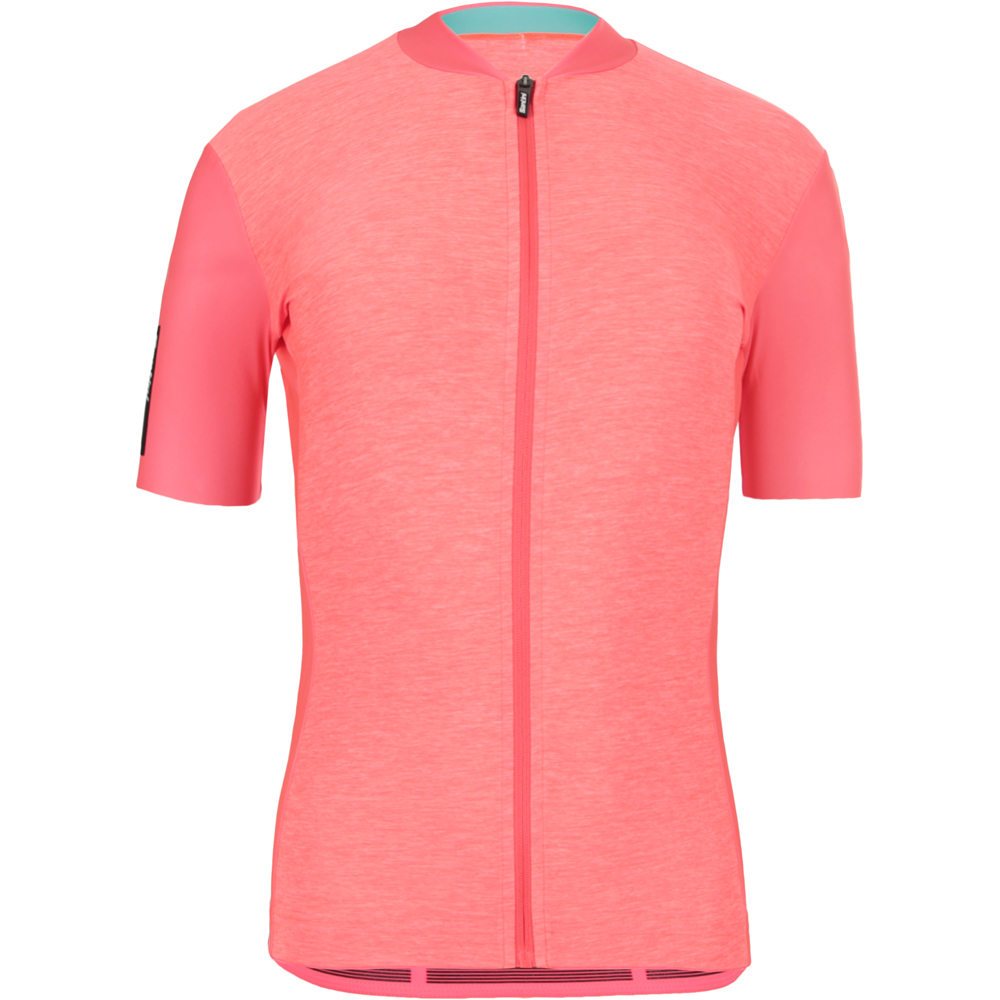 Santini maillot manga corta mujer COLORE PURO - S/S JERSEY FOR LADY vista frontal