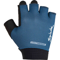 Spiuk guantes cortos ciclismo GUANTE CORTO HELIOS UNISEX AZUL vista frontal