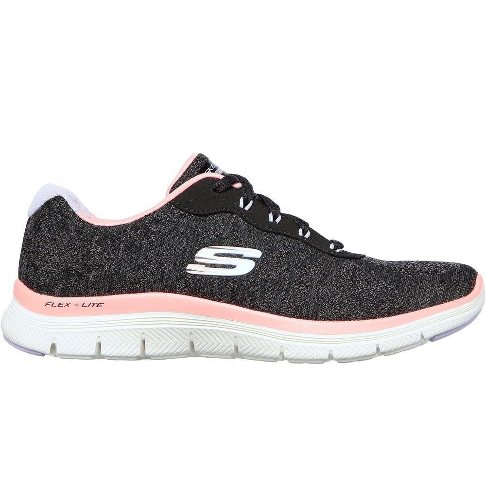 Skechers zapatillas fitness mujer FLEX APPEAL 4.0 lateral exterior