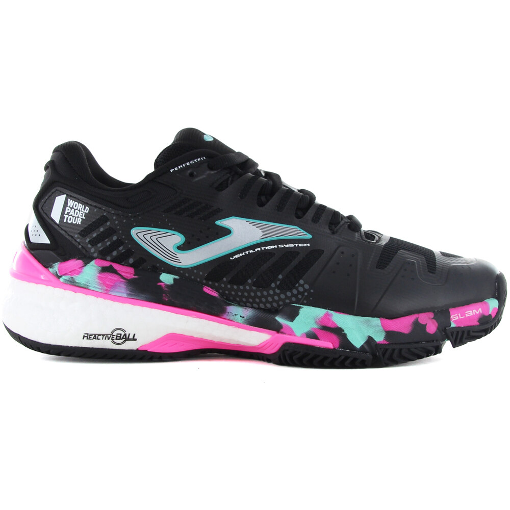 Joma Zapatillas Padel Mujer T.SLAM LADY 2201 lateral exterior