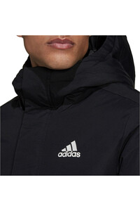 adidas chaquetas hombre Utilitas 3 bandas Unisex con capucha vista detalle