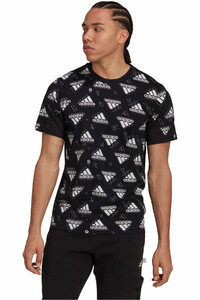 adidas camiseta manga corta hombre Stadium Graphics vista frontal