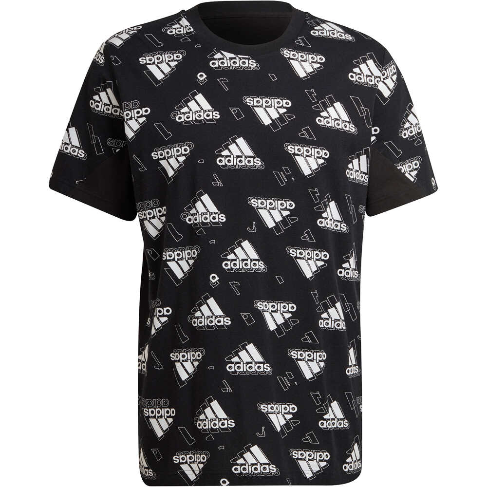 adidas camiseta manga corta hombre Stadium Graphics vista detalle