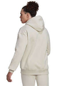 adidas sudadera hombre Essentials FeelVivid Cotton Fleece Drop Shoulder (con capucha) vista trasera