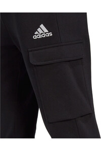 adidas pantalón hombre Essentials Fleece Regular Tapered Cargo vista detalle