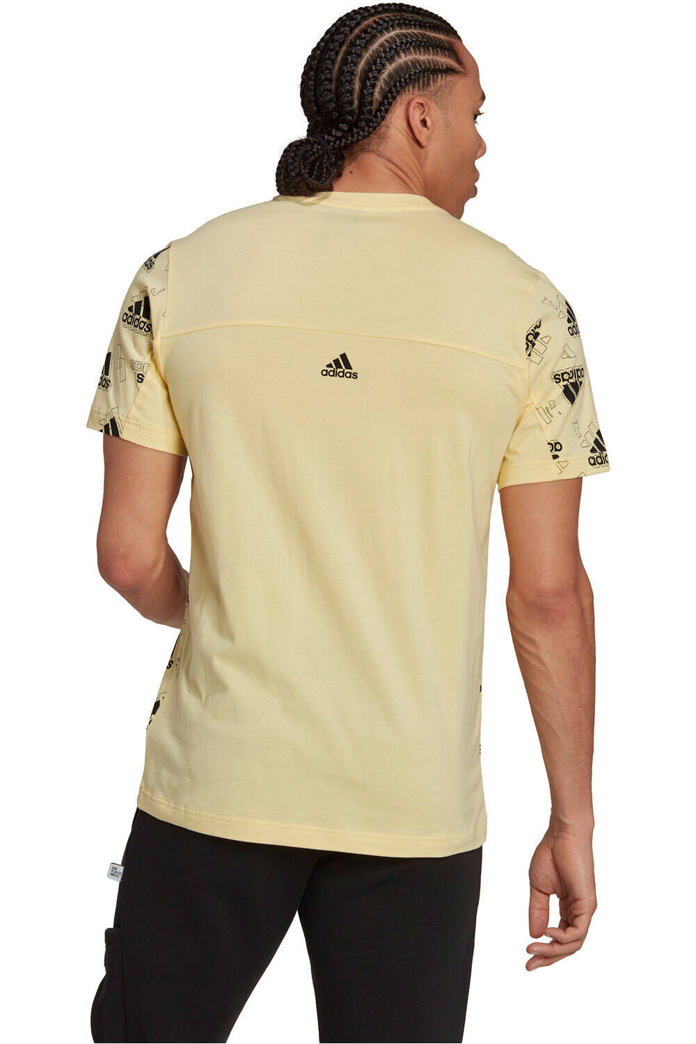 adidas camiseta manga corta hombre Stadium Graphics vista trasera