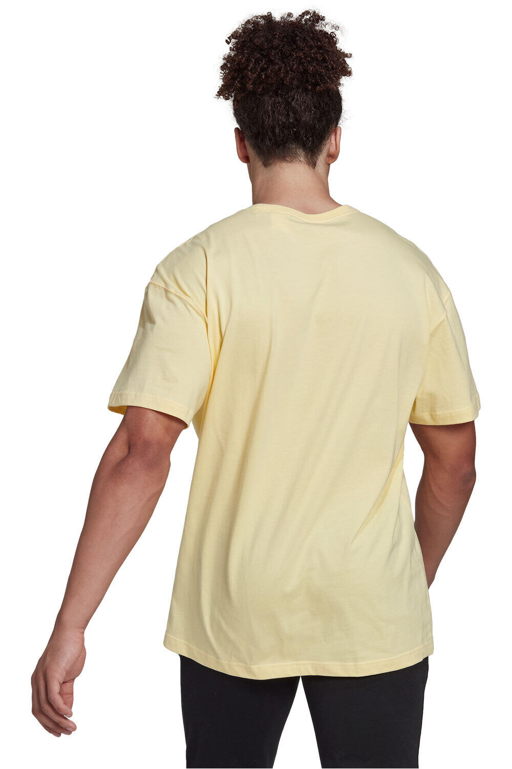adidas camiseta manga corta hombre Essentials FeelVivid Drop Shoulder vista trasera