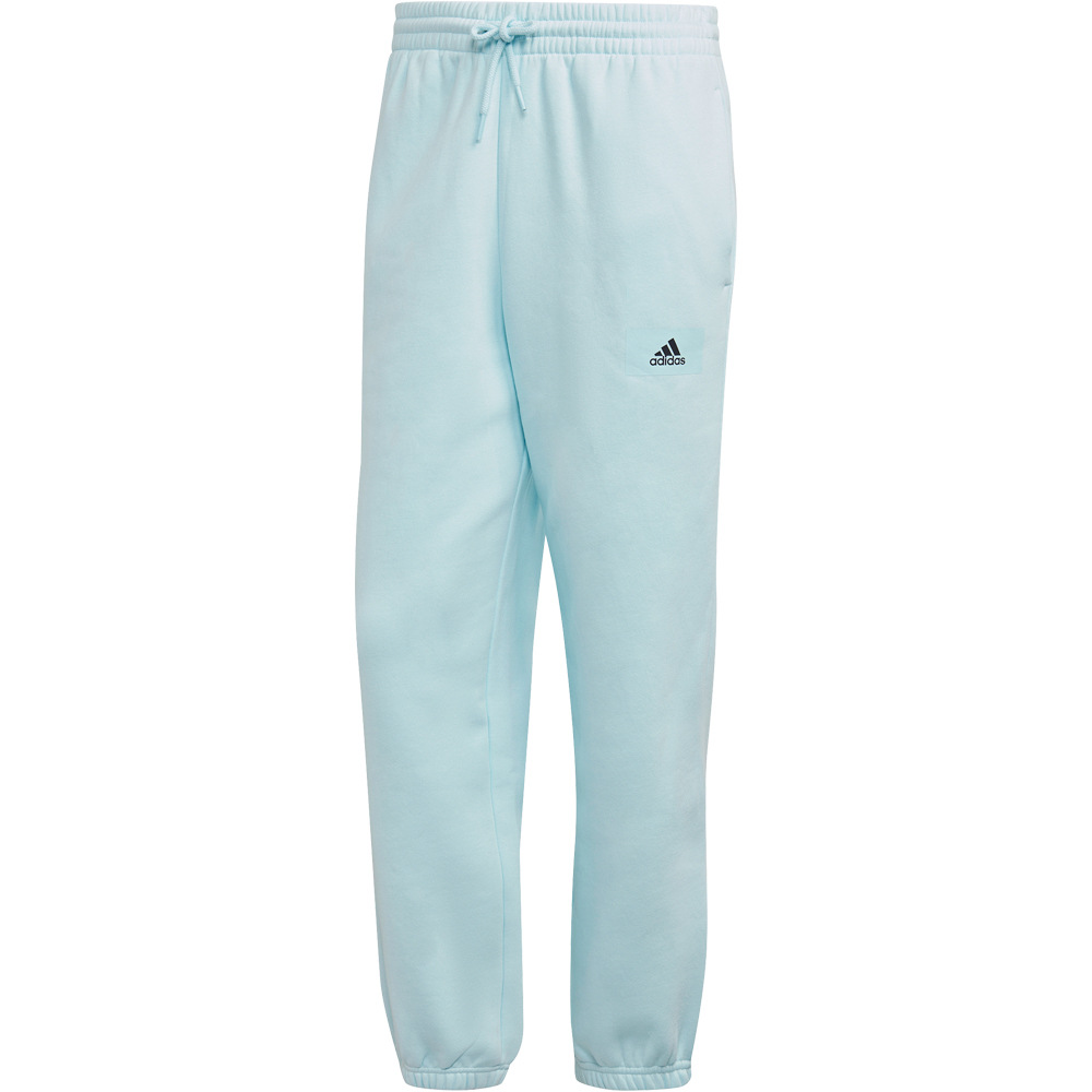 adidas essentials feelvivid cotton fleece straight leg pantalón hombre