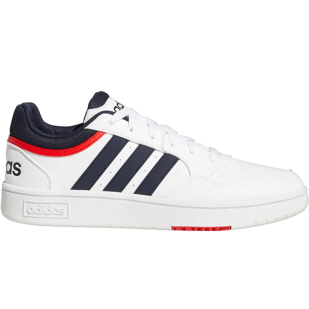 Hoops 30 low classic vintage zapatilla moda hombre Blanco (44)