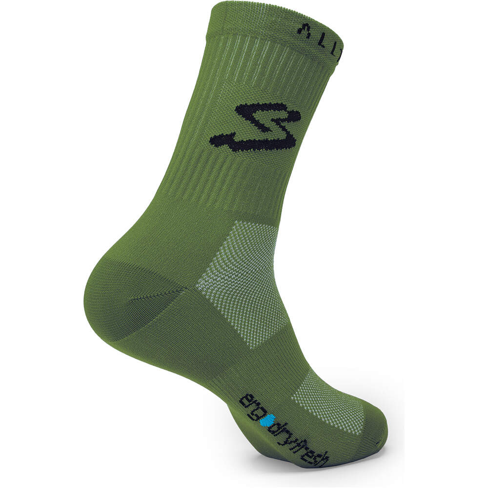 Spiuk calcetines ciclismo CALCETIN ALL TERRAIN LARGO UNISEX vista trasera