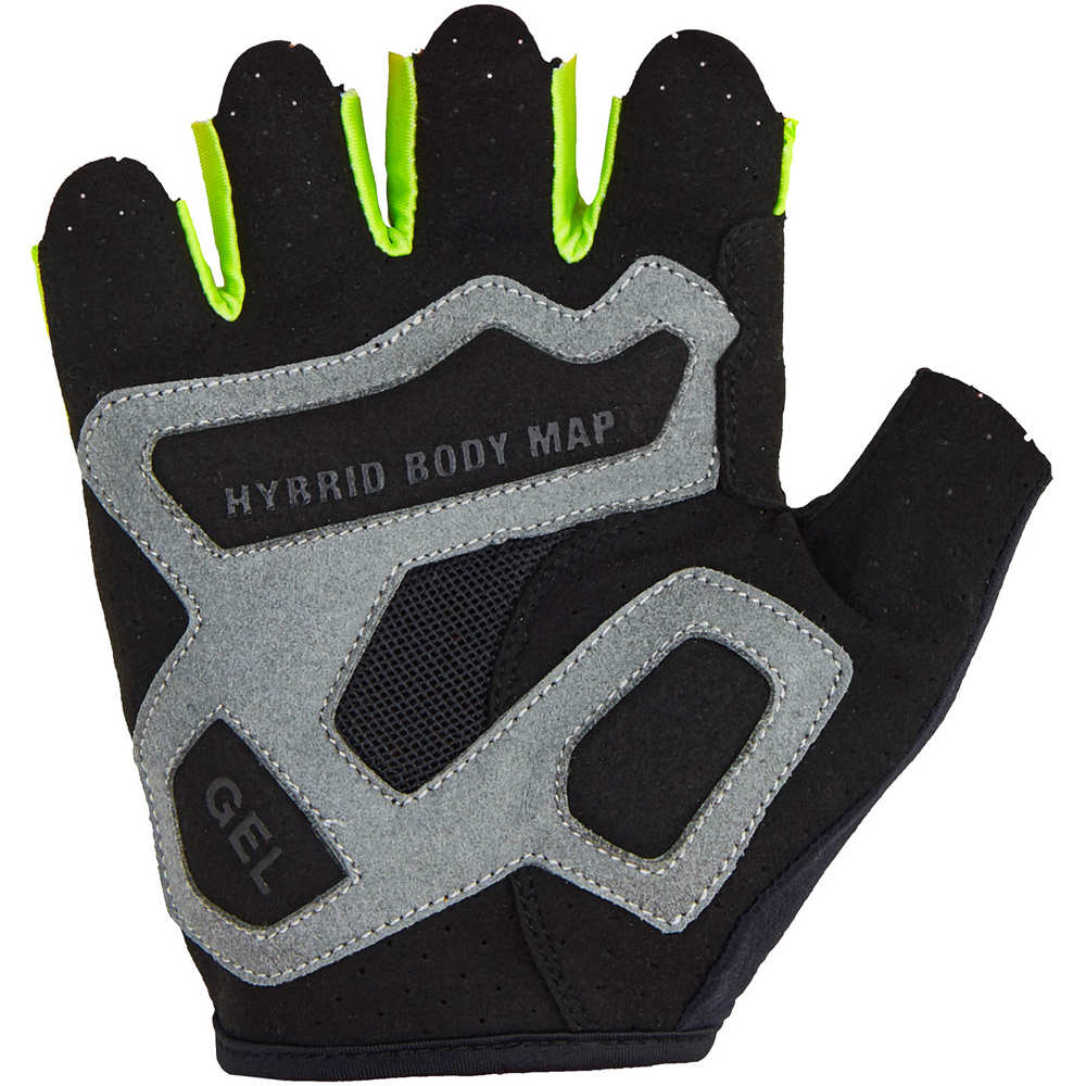 Spiuk guantes cortos ciclismo GUANTE CORTO TOP TEN UNISEX vista trasera