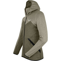 Salewa forro polar hombre PUEZ MELANGE PL M FZ HDY vista detalle