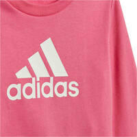 adidas chándal bebé Badge of Sport French Terry vista trasera