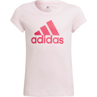 adidas camiseta manga corta niña Essentials vista frontal