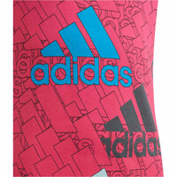 adidas camiseta manga corta niña Essentials Brand Love Print vista detalle