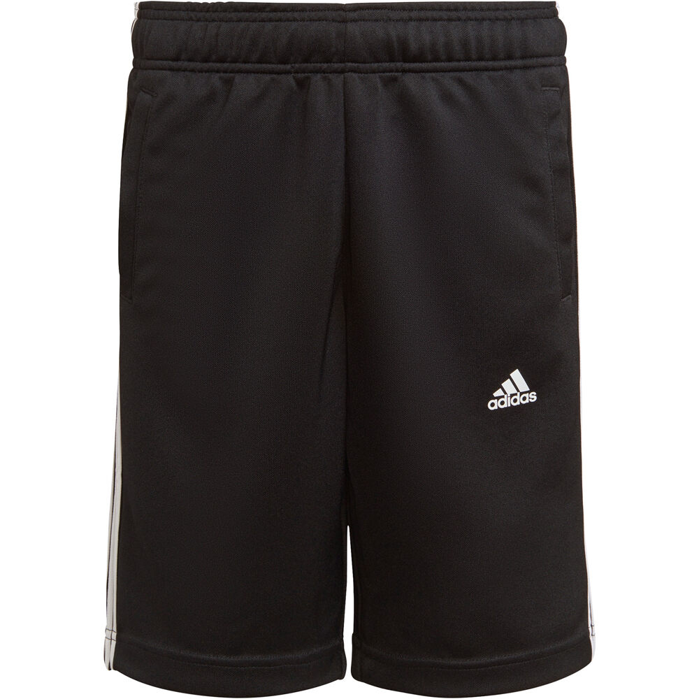 adidas bermuda niño Designed to Move 3 bandas vista frontal