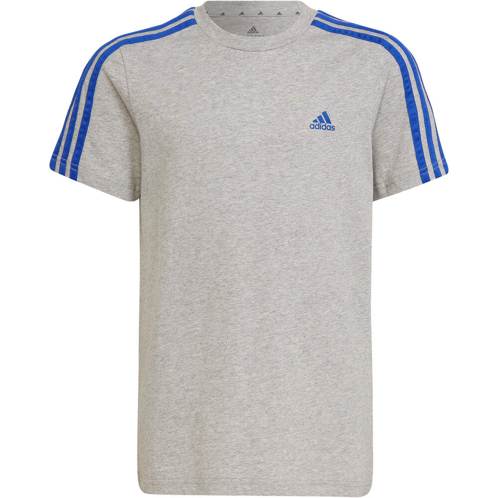 adidas camiseta manga corta niño Essentials 3 bandas vista frontal