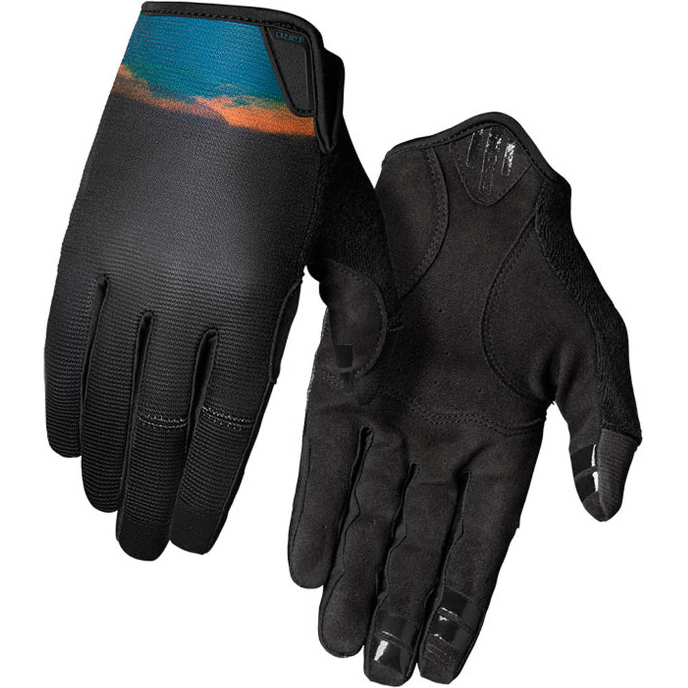 Giro guantes largos ciclismo DND vista frontal