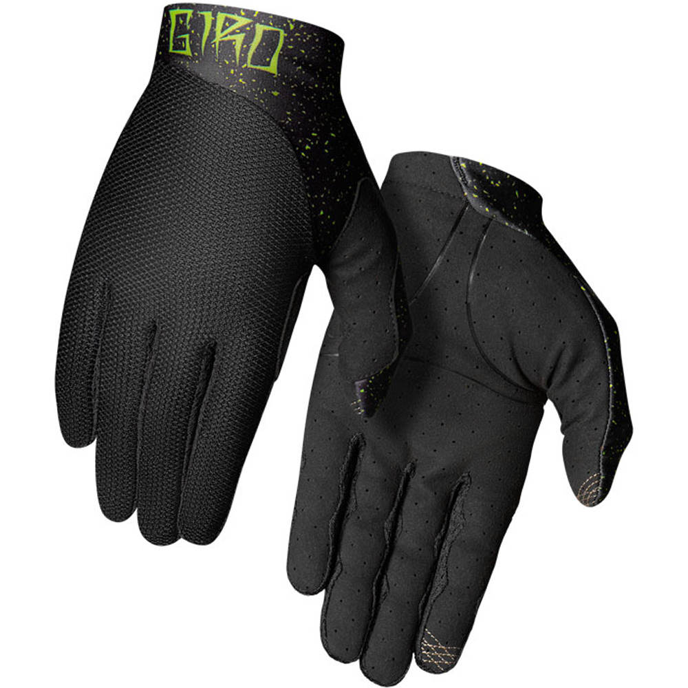 Giro guantes largos ciclismo TRIXTER vista frontal