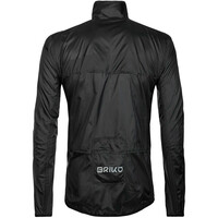 Briko chaqueta impermeable ciclismo hombre FRESH PACKABLE JACKET vista trasera