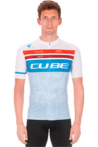 Cube maillot manga corta hombre MAILLOT TEAMLINE JERSEY COMPETITION S/S vista frontal