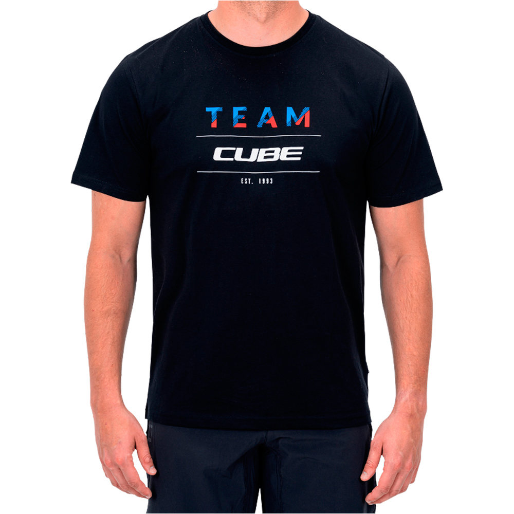Cube camiseta ciclismo hombre CAMISETA CUBE ORGANIC T-SHIRT TEAM 01