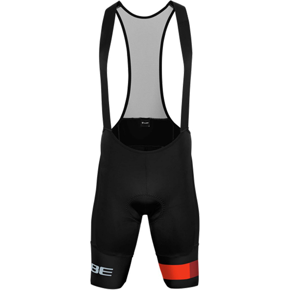 Cube culotte corto hombre CULOTE CUBE TEAMLINE BIB SHORT PRO vista frontal